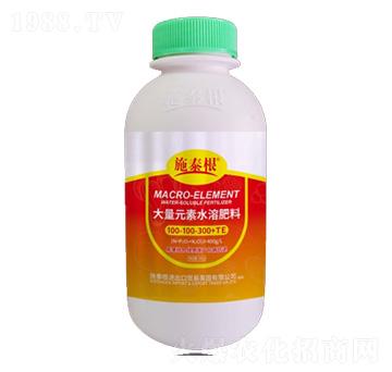 大量元素水溶肥料100-100-300+TE-施泰根