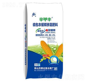 40kg硫包衣緩釋摻混肥料28-12-10-辛甲豐-順達(dá)