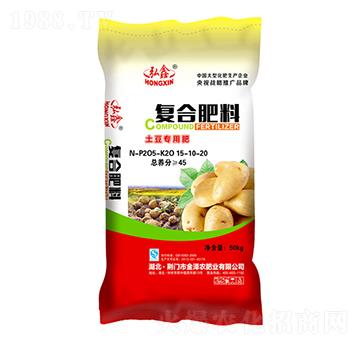 土豆專用肥復(fù)合肥料15-10-20-弘鑫-金澤農(nóng)