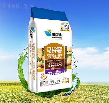 馬鈴薯套餐肥15-10-30+TE-諾貝豐