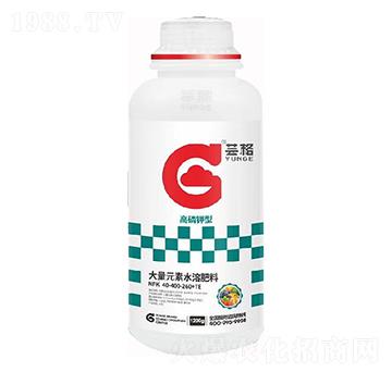 高磷鉀型大量元素水溶肥40-400-260+TE-蕓格