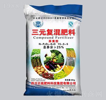 25%三元復(fù)混肥料15-5-5（50公斤）-凱基化工