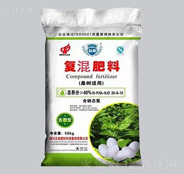 40%桑樹適用復混肥料20-8-12-凱基化工