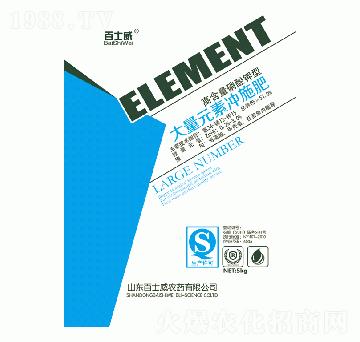 高含量硝酸鉀型大量元素沖施肥24-12-15-百士威