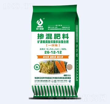 礦源黃腐酸雙膜多肽螯合肥26-12-12-津大肥業(yè)