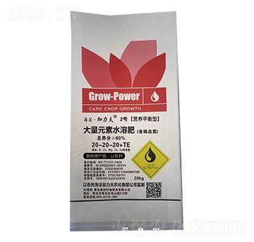 營養(yǎng)平衡型大量元素水溶肥20-20-20+TE-海法加力夫2號-海法加力夫