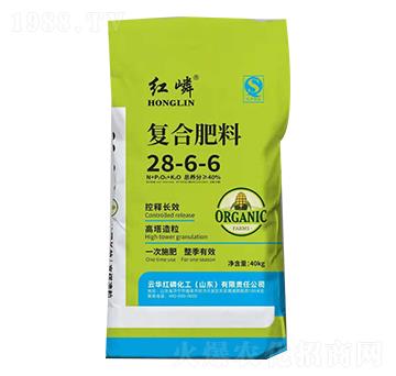 40kg復合肥料28-6-6-云化紅嶙