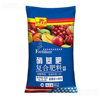 硝基肥復(fù)合肥料15-5-25-藍(lán)帶農(nóng)業(yè)