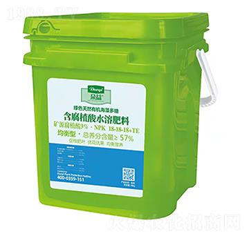 均衡型含腐殖酸水溶肥料18-18-18+TE-朵益農(nóng)業(yè)