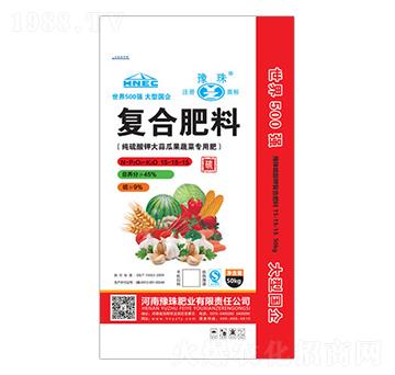 純硫酸鉀大蒜瓜果蔬菜專用復(fù)合肥料15-15-15-豫珠肥業(yè)