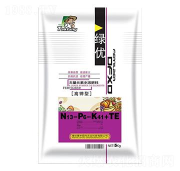 高鉀型大量元素水溶肥-綠優(yōu)-亞?wèn)|化工