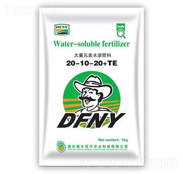 大量元素水溶肥料20-10-20+TE-DFNY-亞東化工