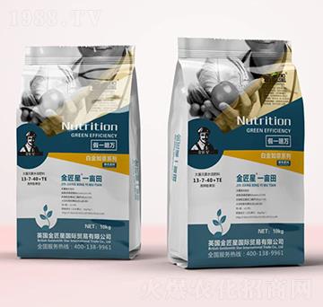 高鉀膨果型大量元素水溶肥料13-7-40+TE-白金如意-金匠星
