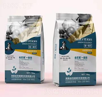 高磷促花型大量元素水溶肥料12-35-10+TE-白金如意-金匠星