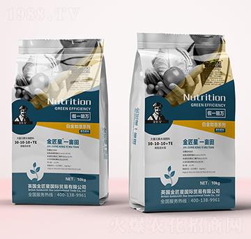 高氮促長型大量元素水溶肥料20-20-20+TE-白金如意-金匠星