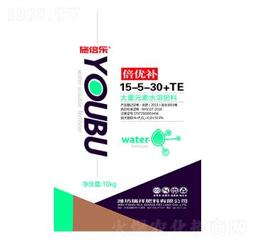 大量元素水溶肥料15-5-30+TE-瑞祥肥料