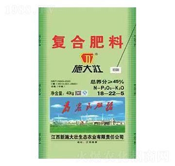 40kg復(fù)合肥料18-22-5-施大壯-鑫恒豐