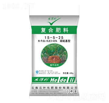 魔芋專用硝硫基復合肥料15-5-25-云葉股份