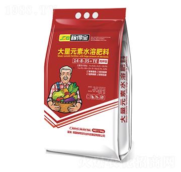 高鉀型大量元素水溶肥料14-8-35+TE-稼得寶生物