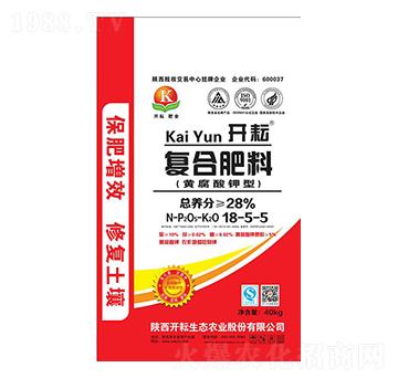 黃腐酸鉀型復合肥料18-5-5-開耘