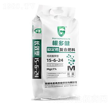 穩(wěn)定性復(fù)合肥料15-6-24-根多健-百田