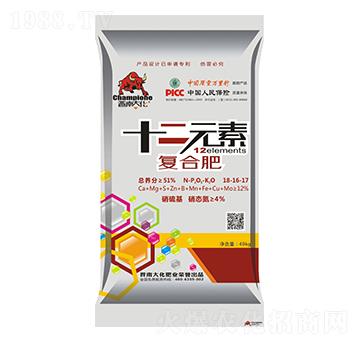 十二元素復合肥料18-16-17-晉南大化-凱美佳肥業(yè)