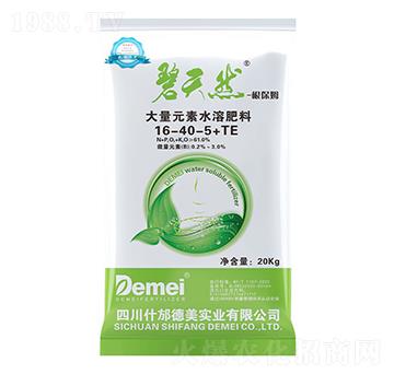 根保姆大量元素水溶肥料16-40-5+TE-碧天然-德美實業(yè)