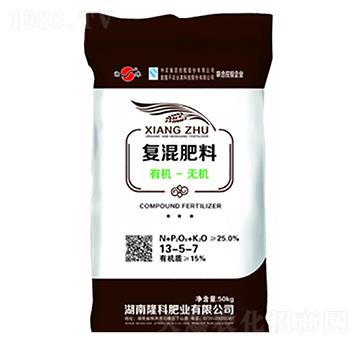湘珠牌有機(jī)無(wú)機(jī)復(fù)混肥13-5-7-隆科農(nóng)資