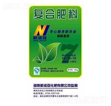 新諾亞復合肥（硝硫基型）15-15-15-隆科農(nóng)資