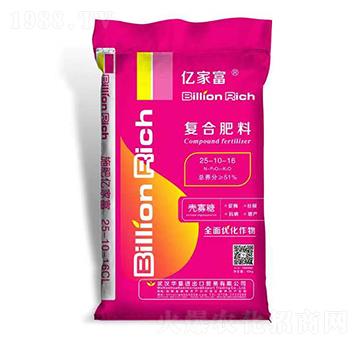 40kg億家富復合肥料25-10-16-華墾