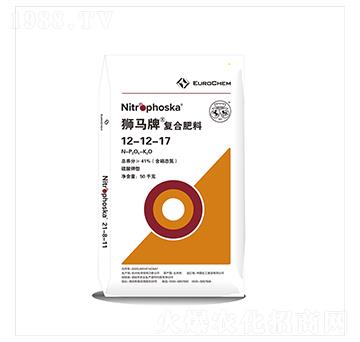 獅馬復合肥12-12-17-眾德肥料