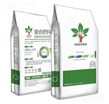 穩(wěn)定功能型復(fù)合肥料15-15-15-施樸樂(lè)-新都化工