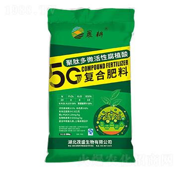 5G聚肽多微活性腐植酸復(fù)合肥料20-8-8-5G-晨耕-茂盛生物