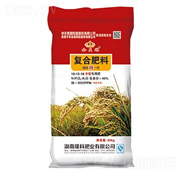 金皇冠牌復合肥（水稻專用肥）18-10-18-隆科農資