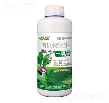 瓶裝黃葉死苗一噴綠-韓金-韓邦肥業(yè)