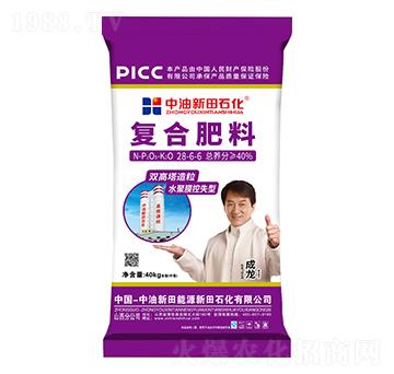 雙高塔造粒水聚膜控失型復(fù)合肥料28-6-6-新田石化