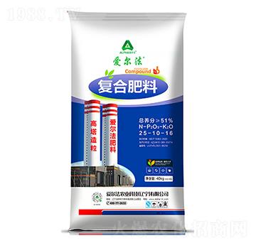 復合肥料25-10-16-愛爾法