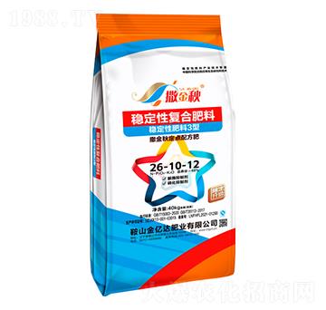 穩(wěn)定性復(fù)合肥料26-10-12-撒金秋-金億達肥業(yè)