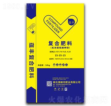 高濃度硫酸鉀型復合肥料15-15-15-蘊豐-澳磷丹