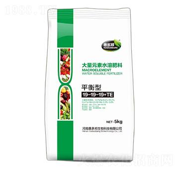 平衡型大量元素水溶肥料19-19-19+TE-惠多邦