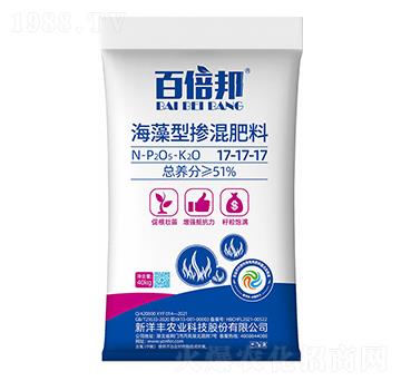 40kg海藻型摻混肥料17-17-17-百倍邦-新洋豐