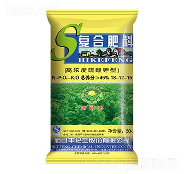 高濃度硫酸鉀型復(fù)合肥料18-12-15-賽洋化工