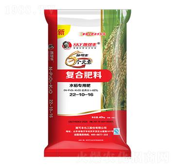 6個(gè)元素水稻專用復(fù)合肥料22-10-16-賽洋化工
