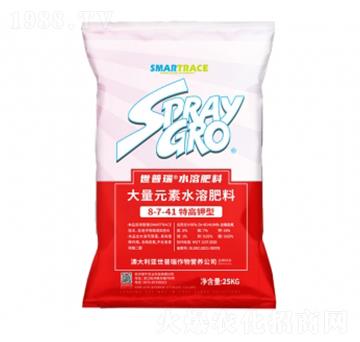 超高鉀型大量元素水溶肥料8-7-41-世普瑞-瑞年特肥
