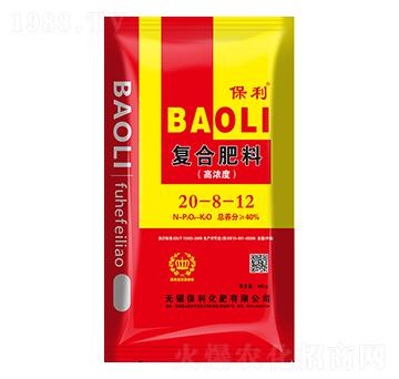 高濃度復(fù)合肥料20-8-12-保利化肥