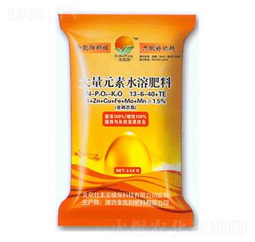 大量元素水溶肥13-6-40+TE-金凱陽