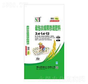 玉米專用硫包衣緩釋摻混肥24-14-12-思諾化工