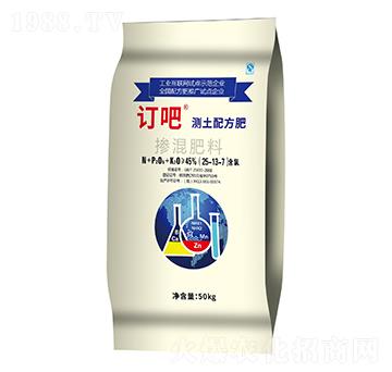 測土配方摻混肥料25-13-7-訂吧-文勝生物