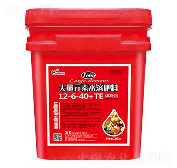 10kg高鉀型大量元素水溶肥料12-6-40+TE-創(chuàng)新科技