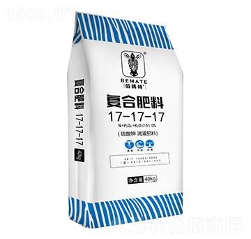 40kg硫酸鉀滴灌復合肥料17-17-17-佰鎷特-云天化農資